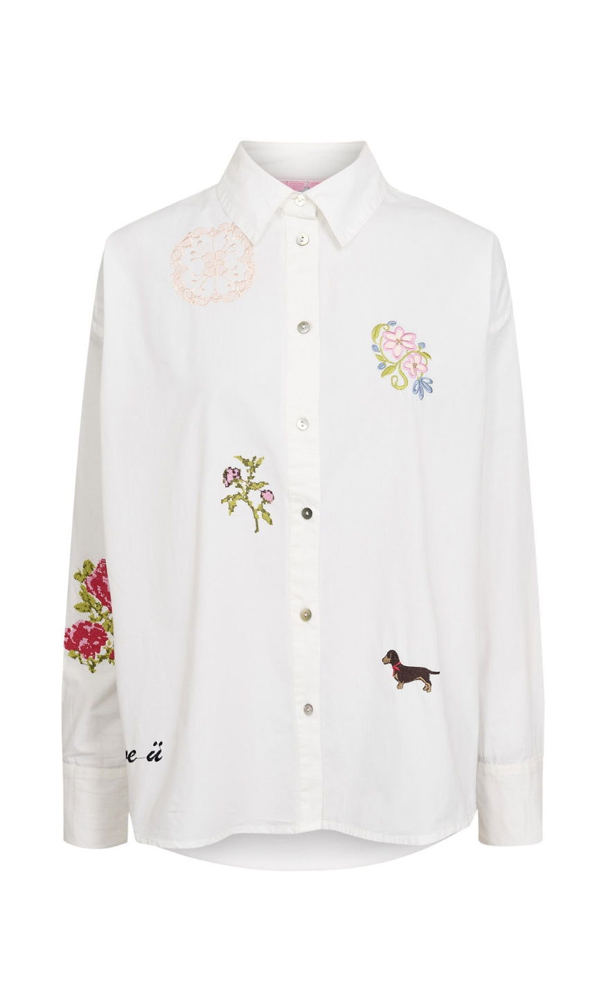 Nümph Skjorte - Hollie - Bright White