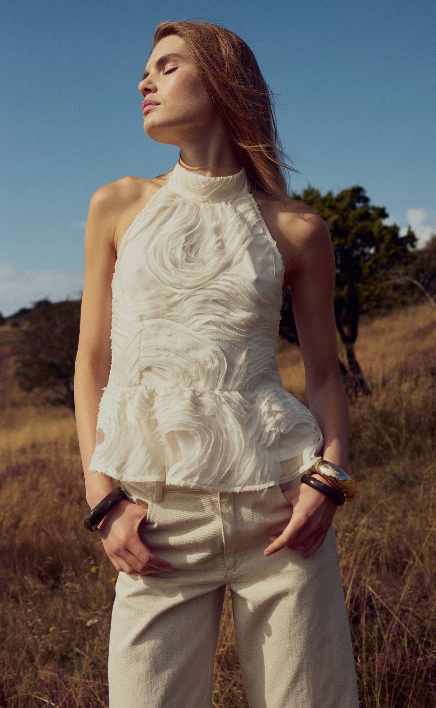 Noella Top - Marianne - Ivory