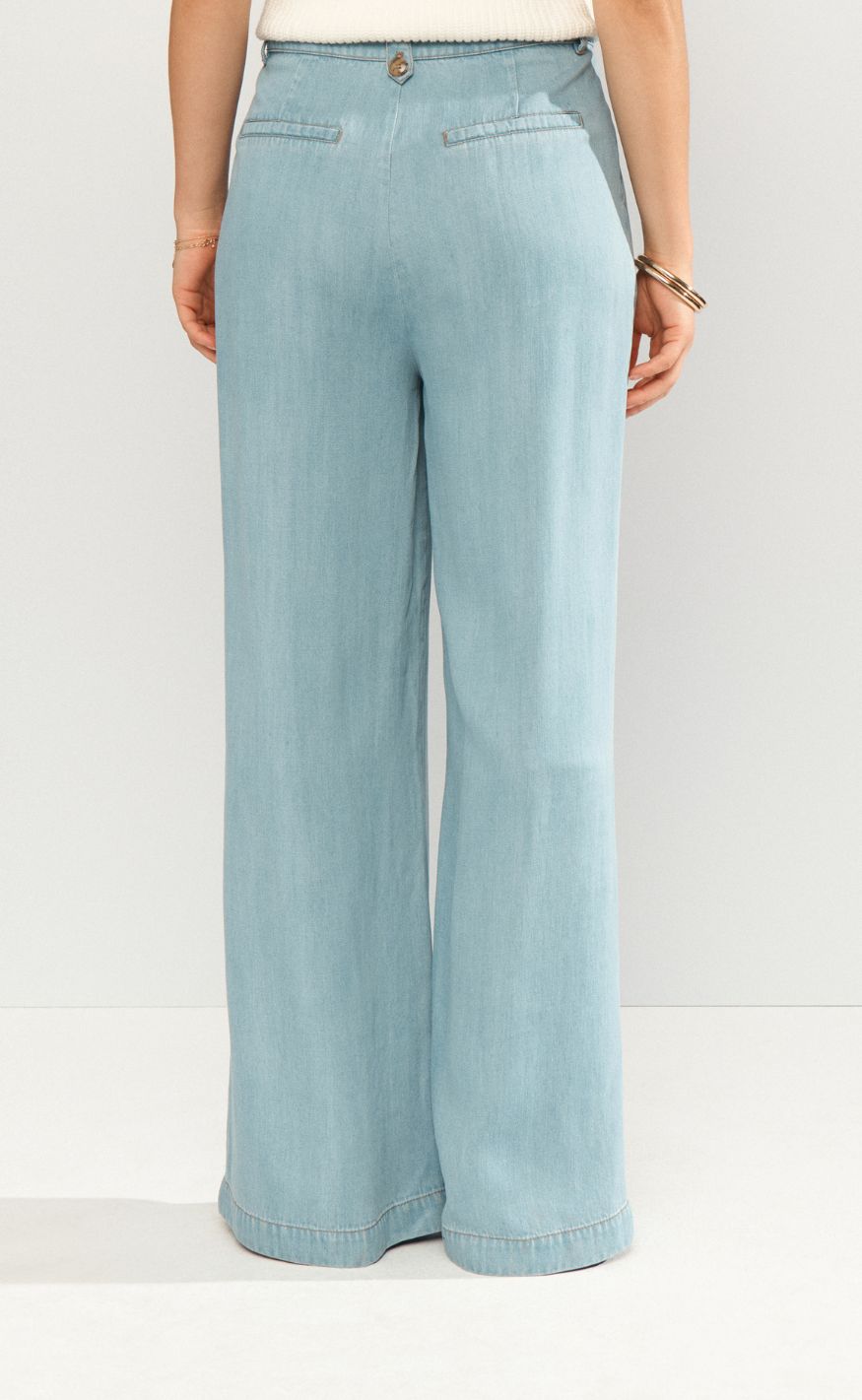 Nümph Bukser - Elida - Light Blue Denim