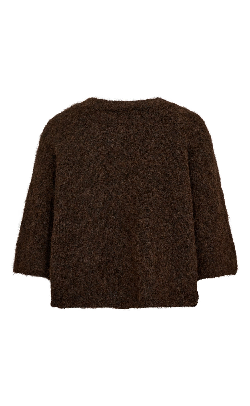 A-View Cardigan - Olivia - Dark Brown