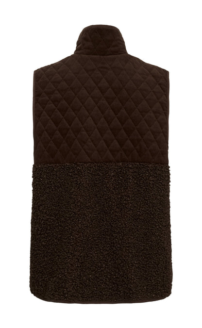 Culture Vest - Lenia - Coffee Bean