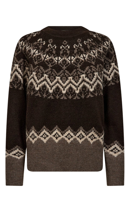 Freequent Pullover - Merla - Mole w. Morel