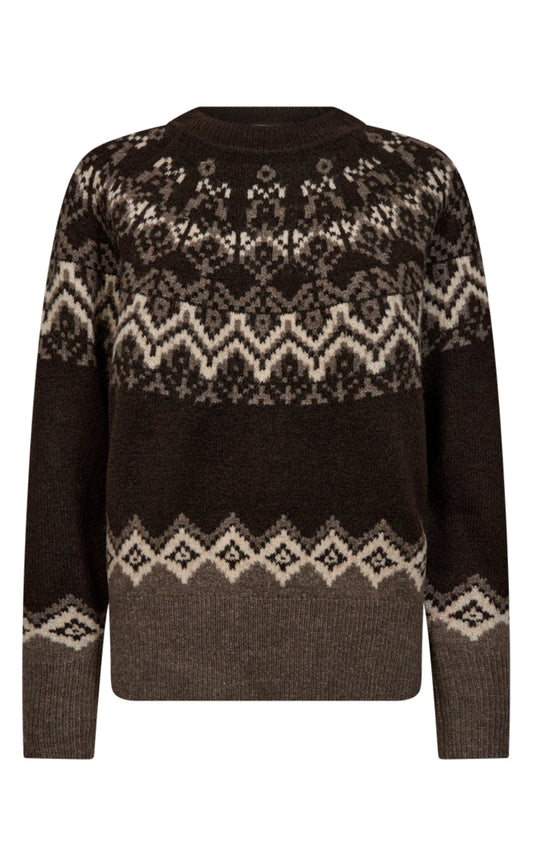Freequent Pullover - Merla - Mole w. Morel