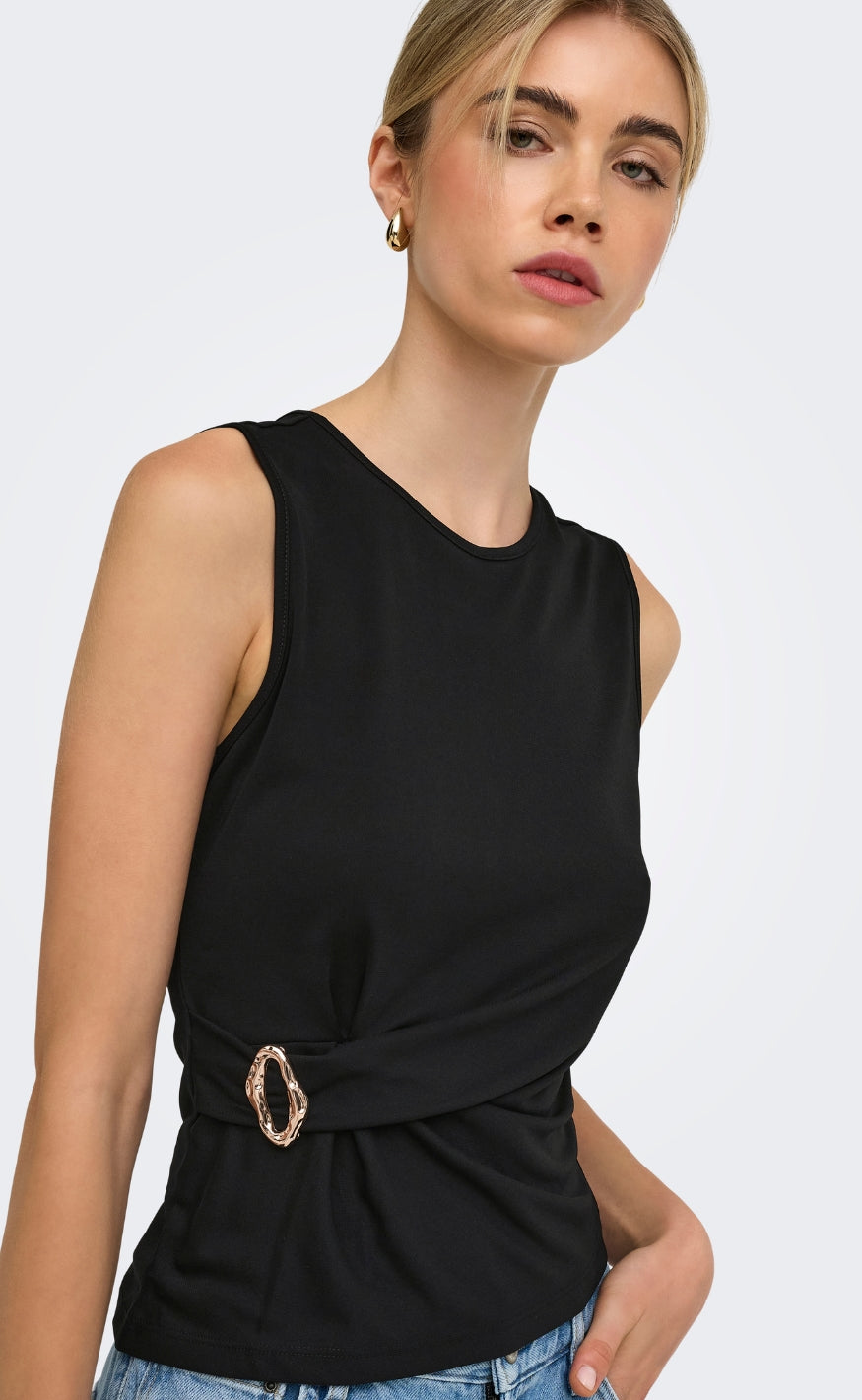 ONLY Top - Haze - Black Metallic