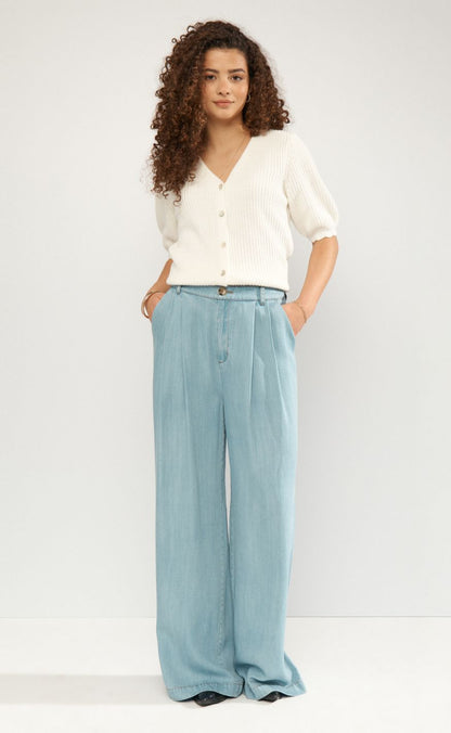 Nümph Bukser - Elida - Light Blue Denim
