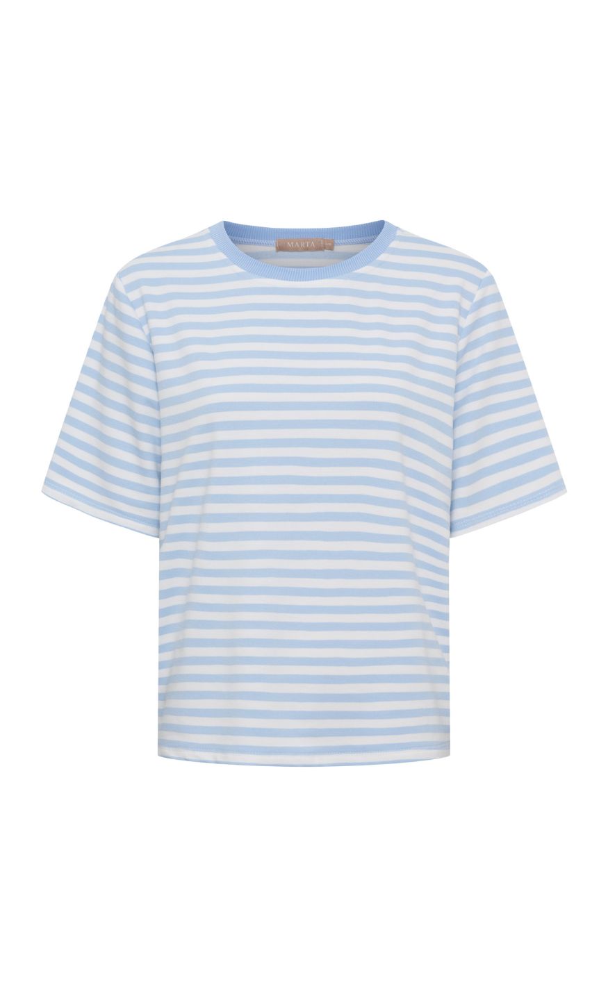 Marta Du Chateau T-shirt - Jamila - Celeste43/Celeste6