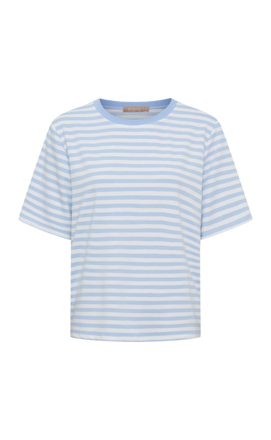 Marta Du Chateau T-shirt - Jamila - Celeste43/Celeste6