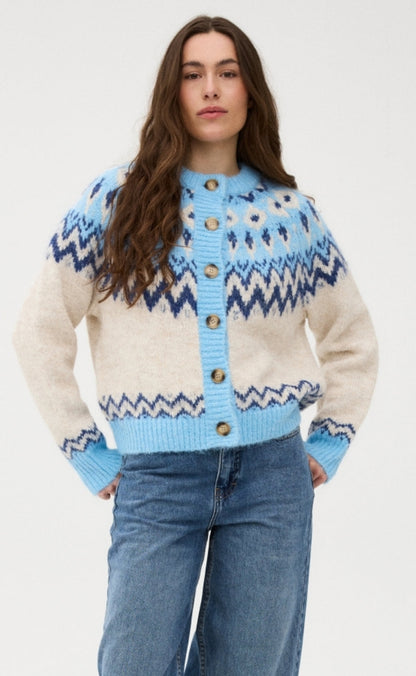 Gossia Cardigan - Sole - Blue Mix
