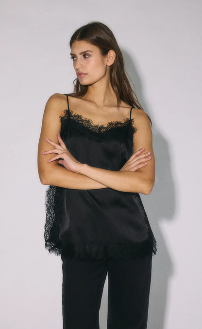 Noisy May Top - Louise - Black