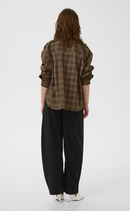Gestuz Skjorte - Alizia - Brown Check