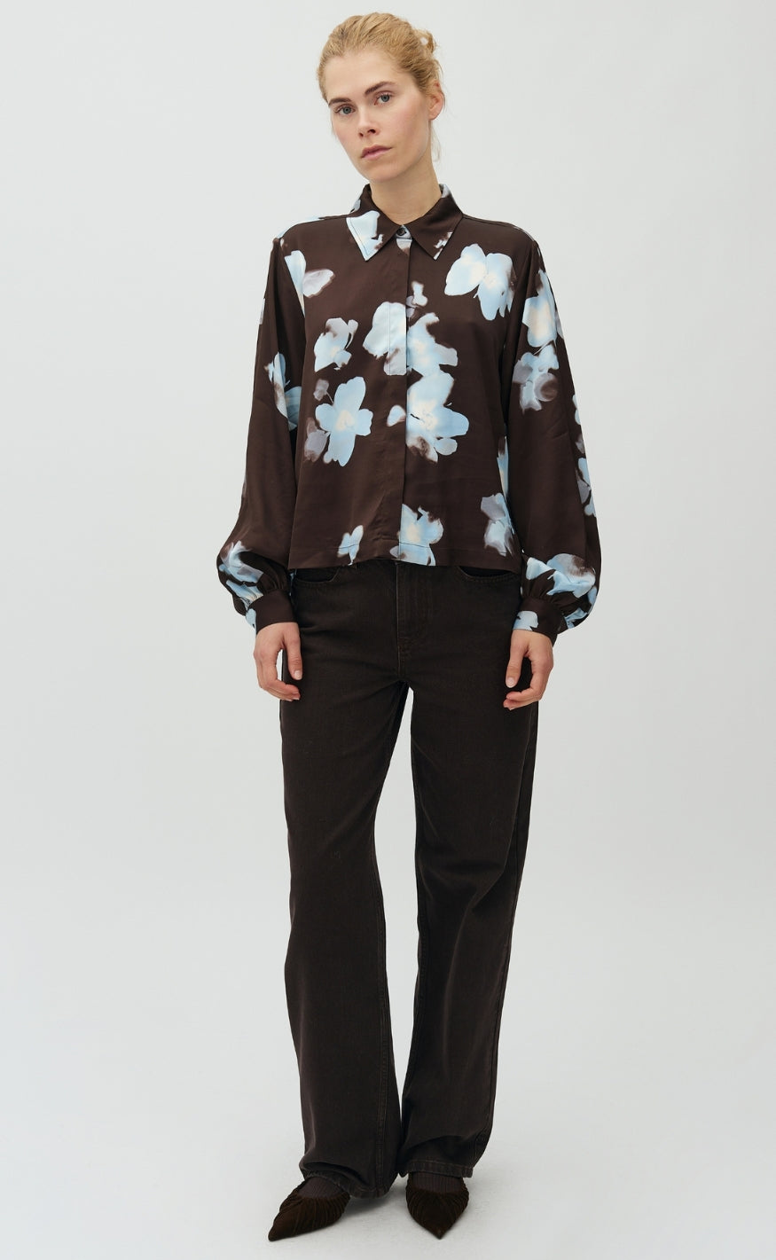 MbyM Bluse - Carreria-M - Big Flower Paint