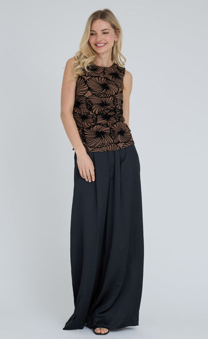 A-View Top - Claudine - Brown