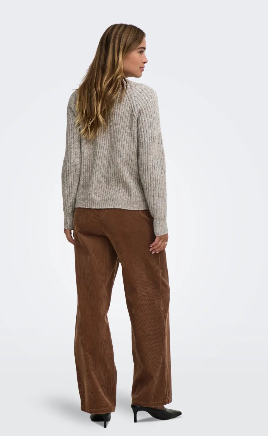 ONLY Cardigan - Kalibu - Silver Mink Melange
