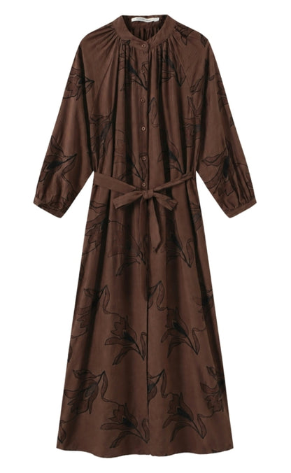 Luxzuz Kjole - Walli - Suitcase Brown