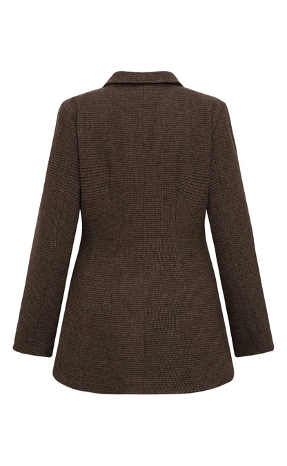 A-View Blazer - Heritage - Brown/Rust
