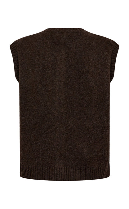A-View Vest - Rena - Dark Brown