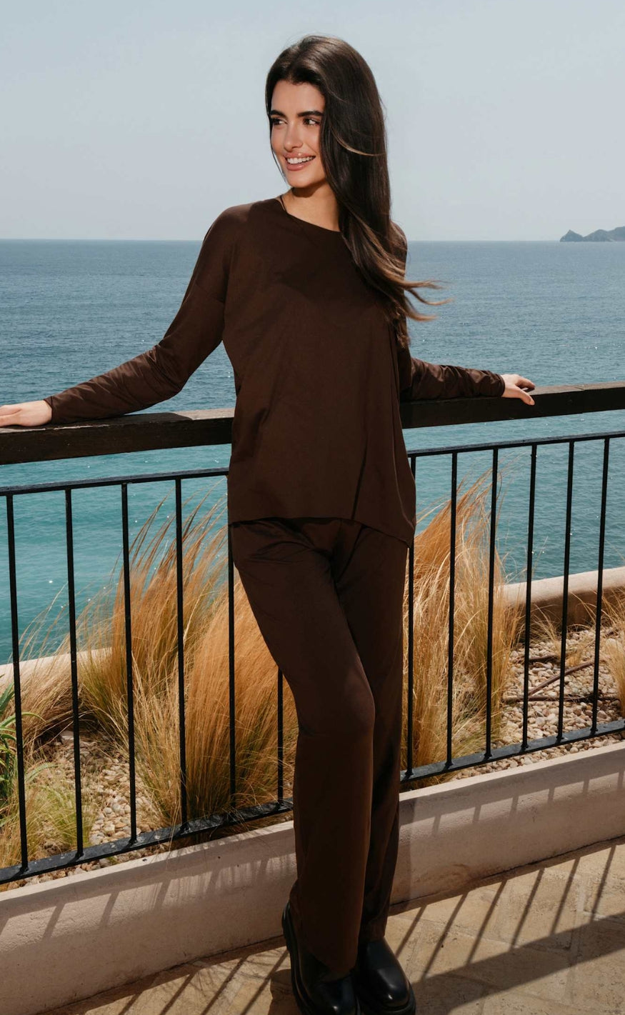Liberte Bluse - Alma - Espresso