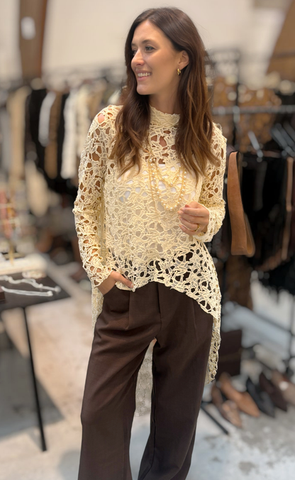 Tim og Simonsen Tunika - Fresa Lace - Off White