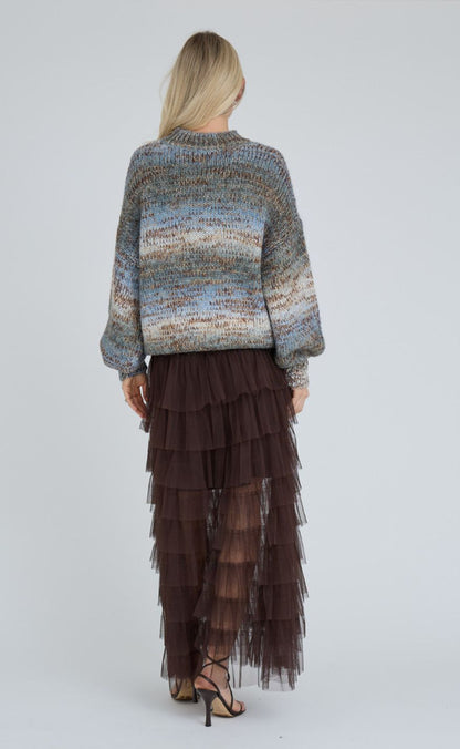 A-View Nederdel - Miranda - Dark Brown