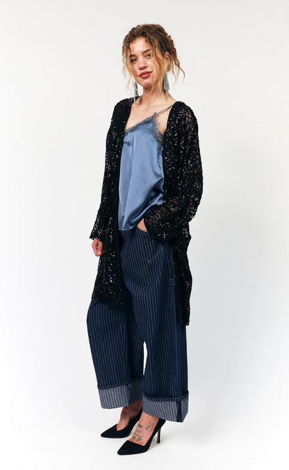 Lollys Laundry Kimono - Kimmi - Black