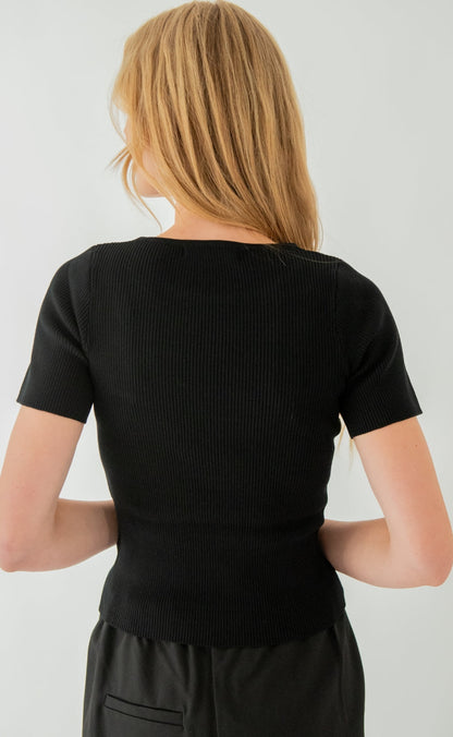 A-View Strik - Rib SS - Black