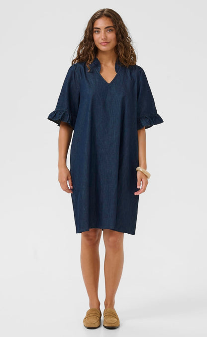 Culture Kjole - Lava Arpa - Rinse Wash