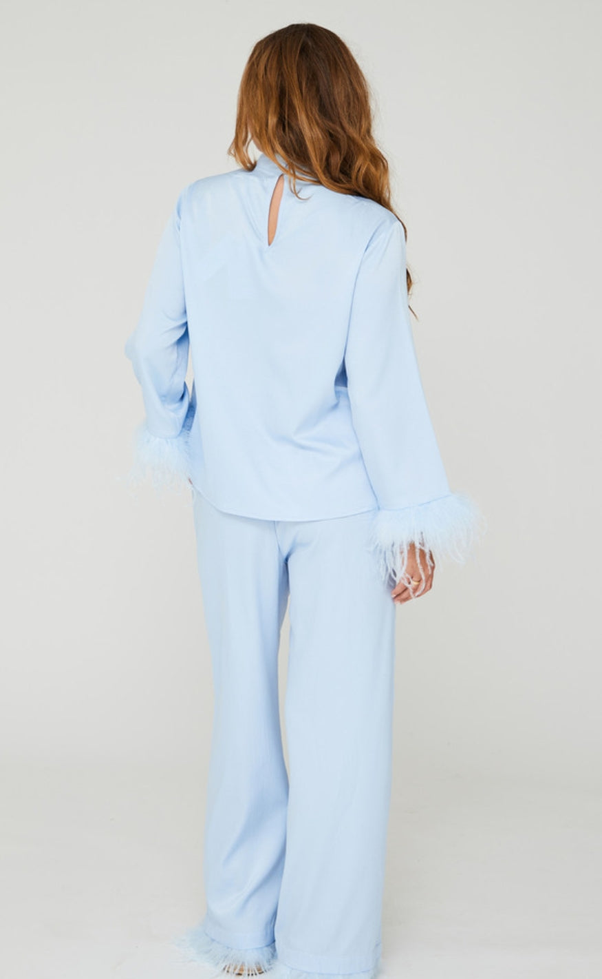 A-View Bukser - Brady - Light Blue