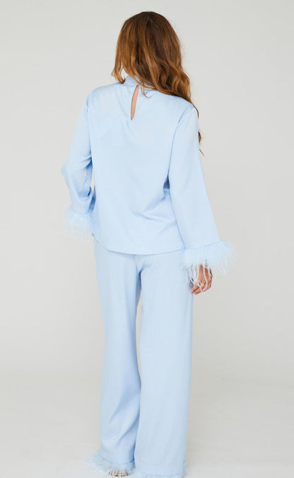 A-View Bukser - Brady - Light Blue