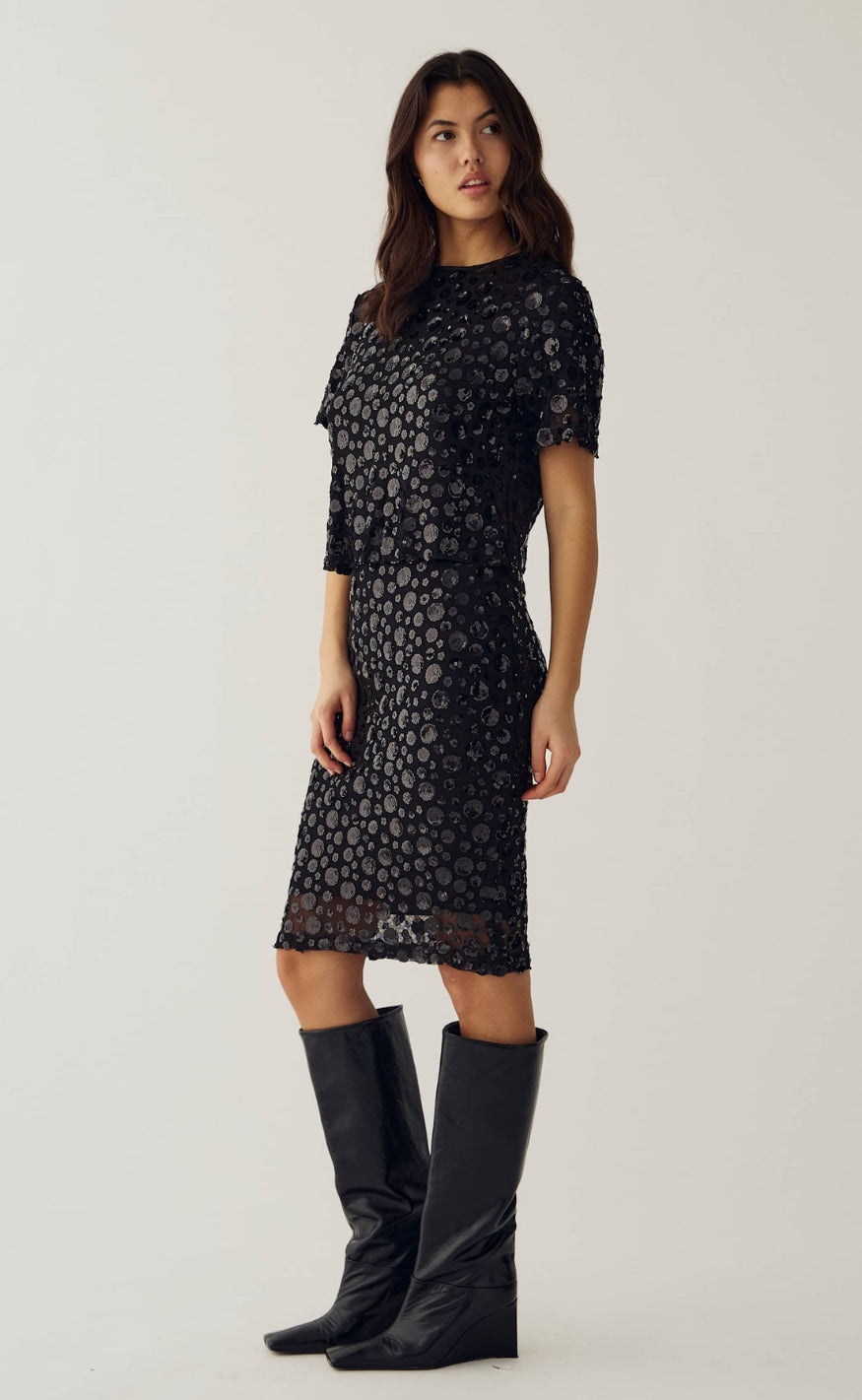 Noella Top - Mera SS - Black
