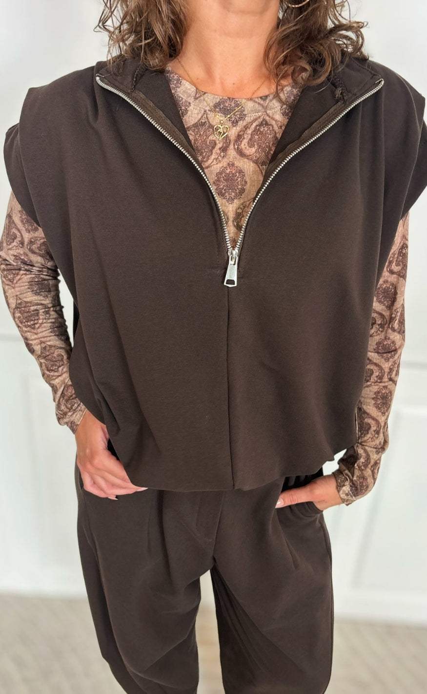 Marta Du Chateau Vest - Daylight - Moro