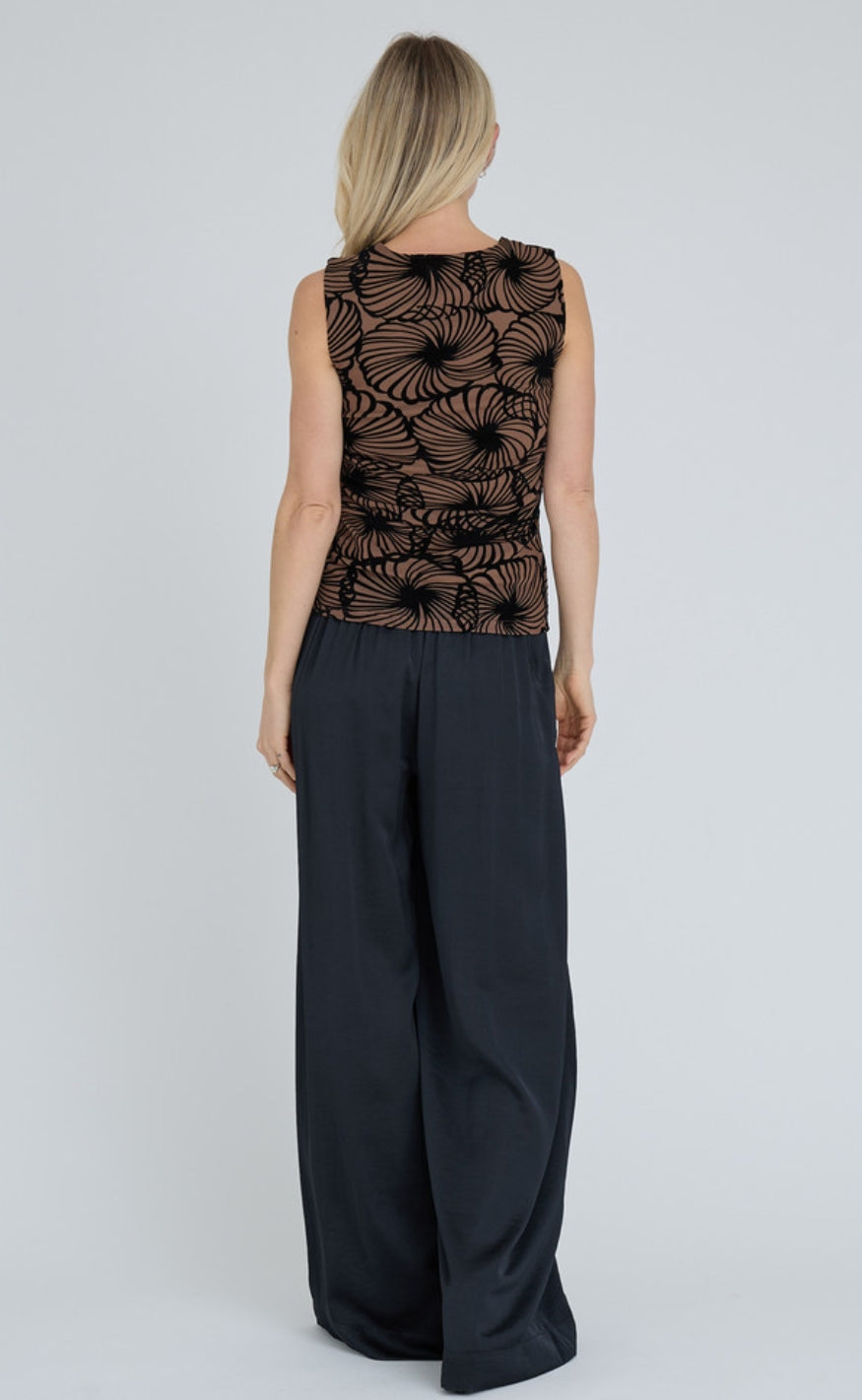 A-View Top - Claudine - Brown