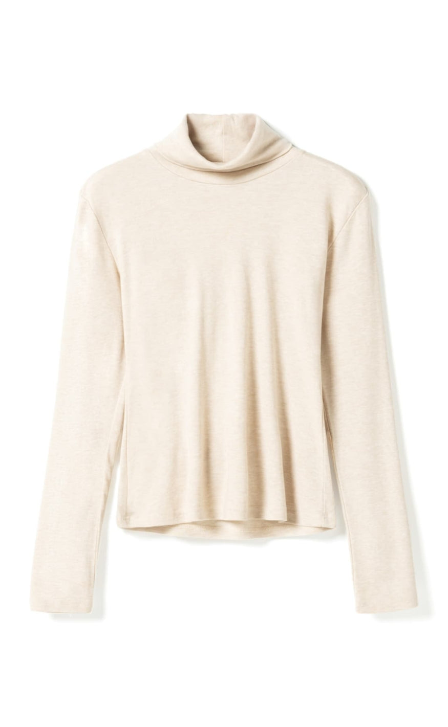 Noella Bluse - Maritza - Oatmeal Melange