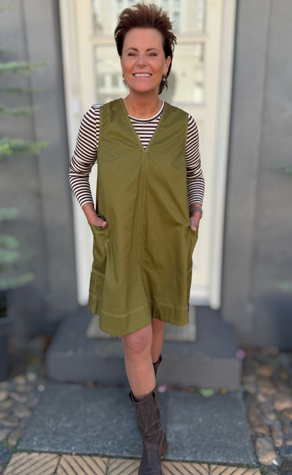Nümph Kjole - Katti - Fir Green