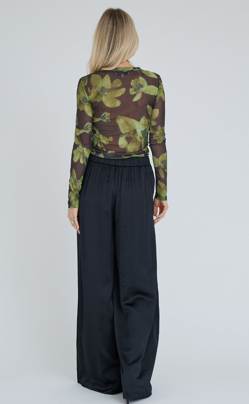 A-View Bluse - Silke - Lime