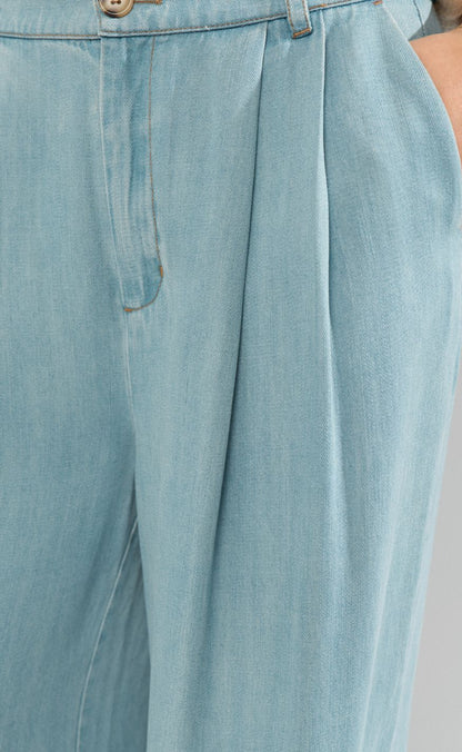 Nümph Bukser - Elida - Light Blue Denim
