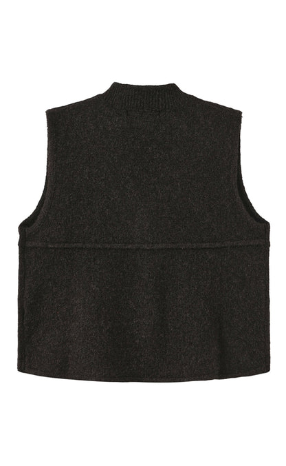 Luxzuz Vest - Zascha - Choco Lux