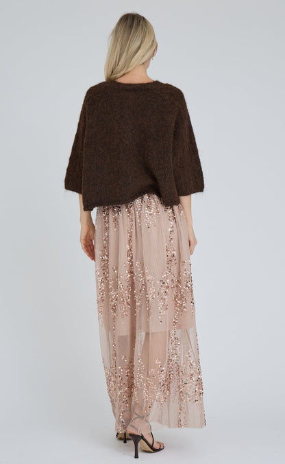 A-View Cardigan - Olivia - Dark Brown