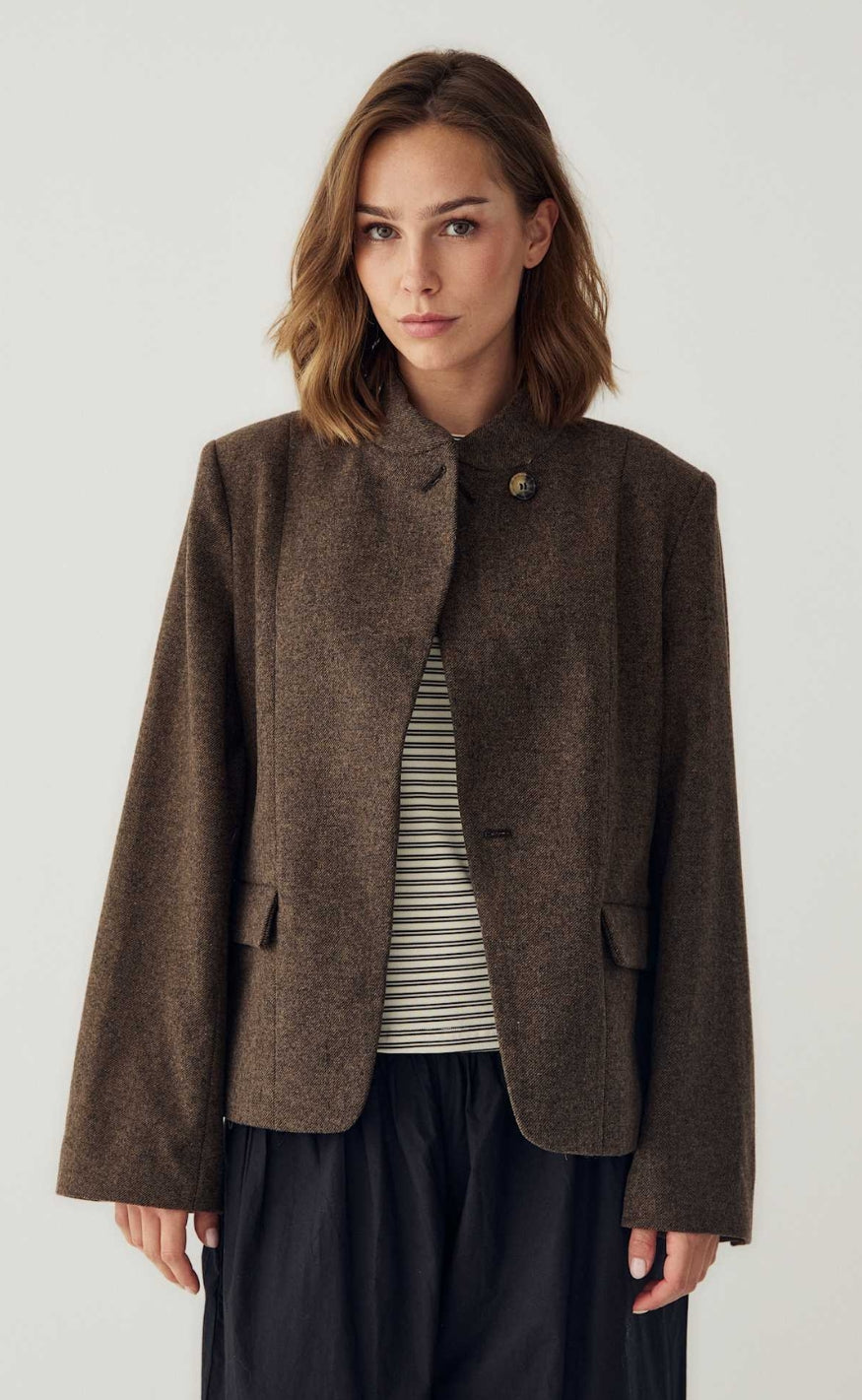 Noella Blazer - Monique - Tobacco Melange