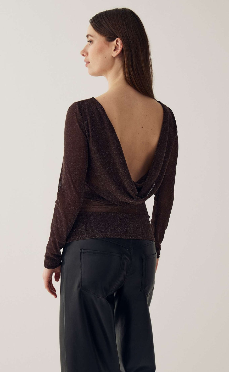 Noella Top - Madaline - Chocolate