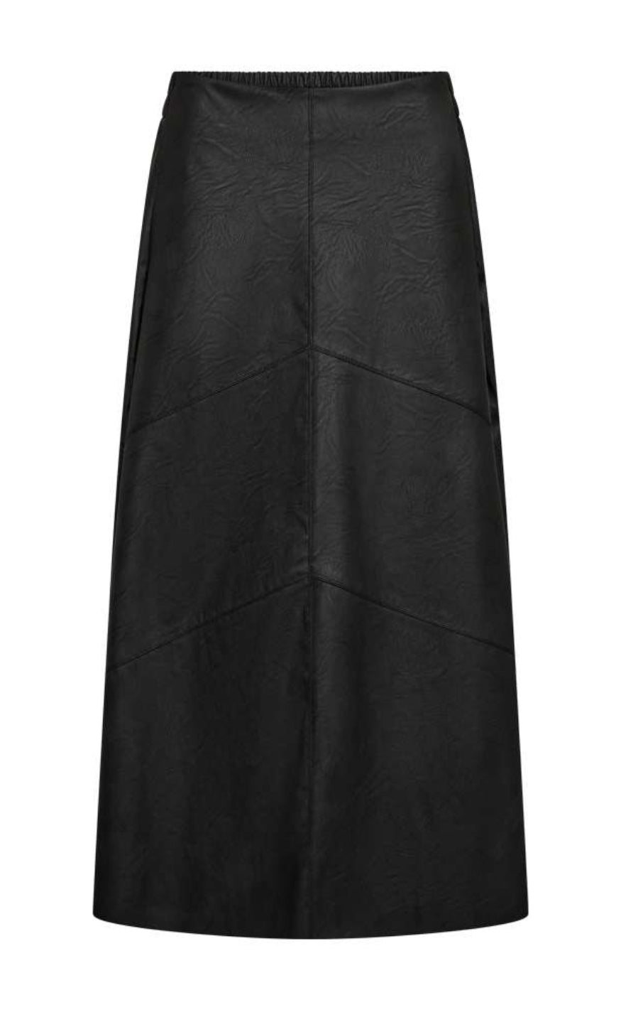 Freequent Nederdel - Harley Long - Black