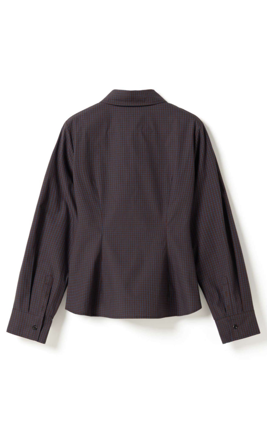 Noella Skjorte - Loyce - Deshay Burgundy Check