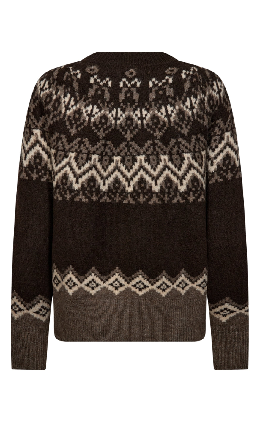 Freequent Pullover - Merla - Mole w. Morel
