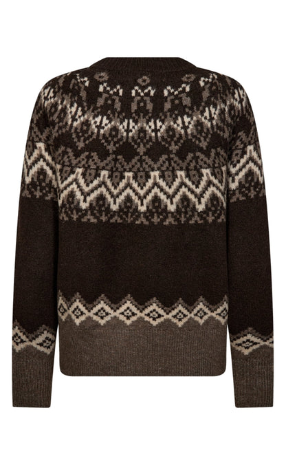 Freequent Pullover - Merla - Mole w. Morel