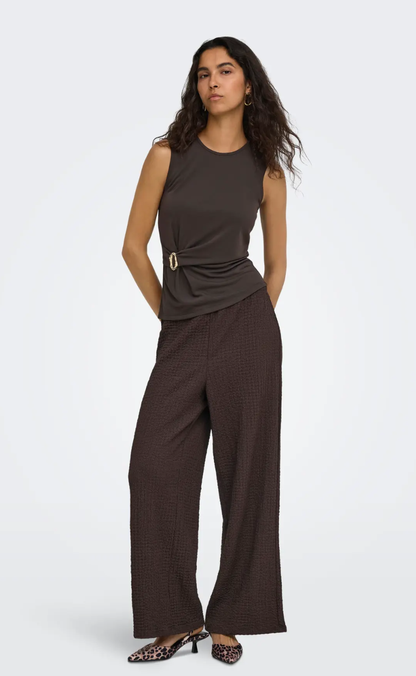 ONLY Top - Haze - Chocolate Torte Metallic