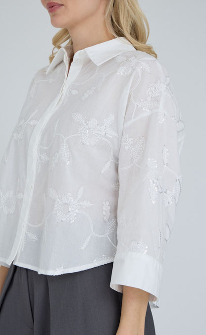 A-View Skjorte - Ninna - Off White