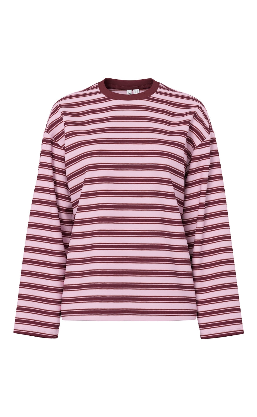 Pieces Bluse - Sadie - Tawny Port/Roseate Spoonbill