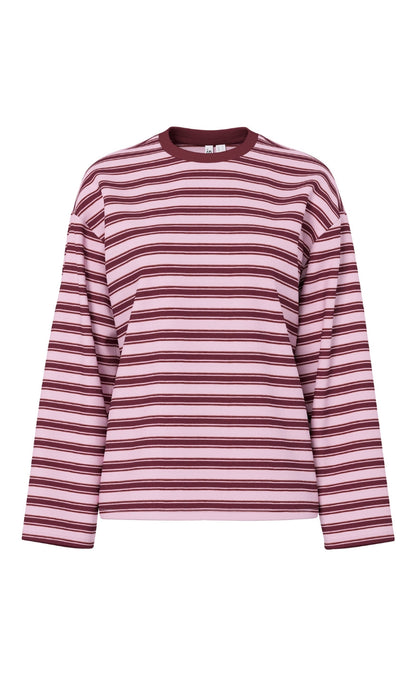 Pieces Bluse - Sadie - Tawny Port/Roseate Spoonbill