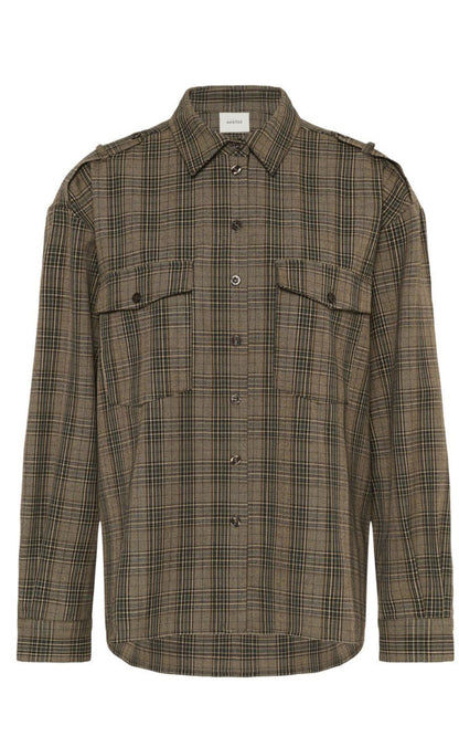Gestuz Skjorte - Alizia - Brown Check
