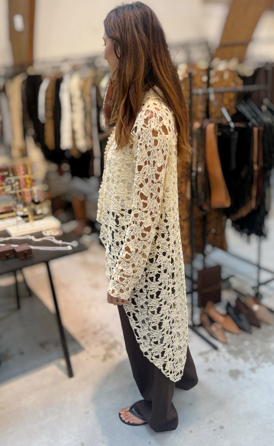 Tim og Simonsen Tunika - Fresa Lace - Off White