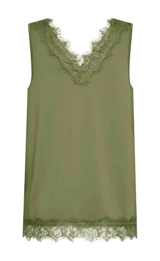 Freequent Top - Bicco - Calliste Green